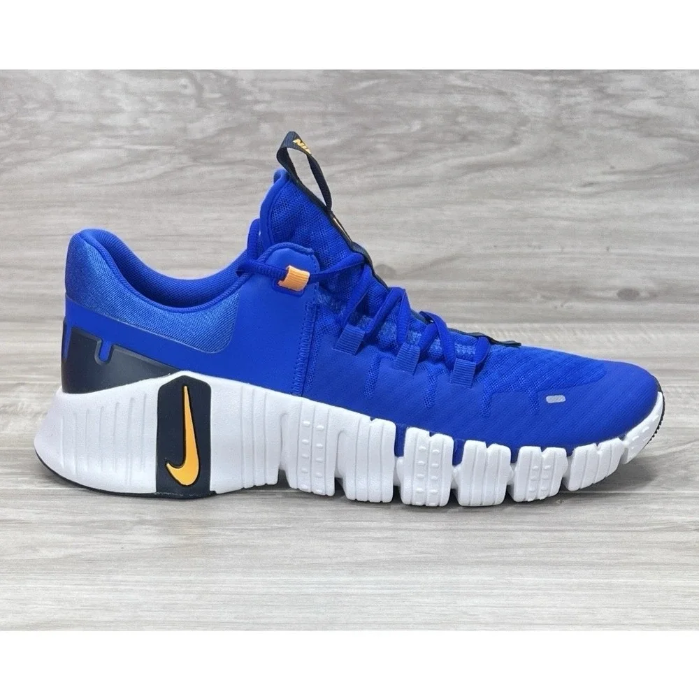Nike Free Metcon 5 Mens Size 11.5 Racer Blue White Obsidian Sundial DV3949 400